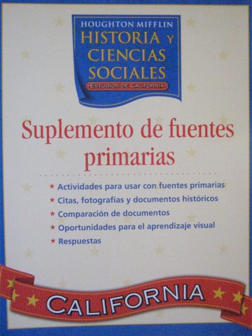 (image for) Historia y ciencias sociales 4 Suplemento de Fuentes (CA)(P)