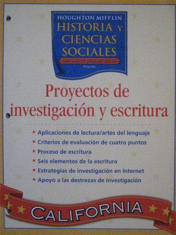 (image for) Historia y Ciencias Sociales 5 Proyectos de Investigacion (P)