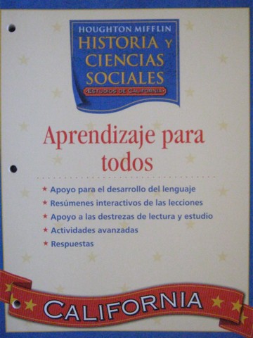(image for) Historia y ciencias sociales 4 Aprendizaje para todos (CA)(P)