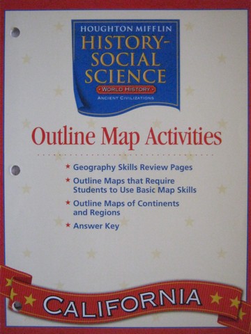 (image for) Ancient Civilizations 6 Outline Map Activities (CA)(P)