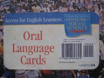 (image for) Communities 3 Oral Language Cards (CA)(Card)(PK)