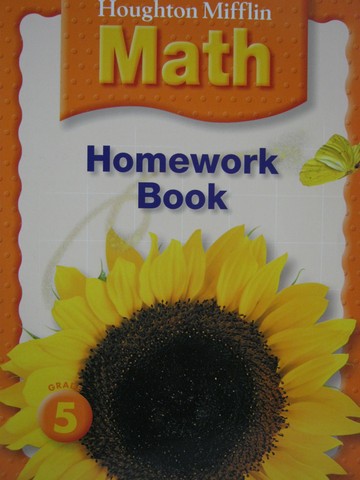 (image for) HM Math 5 Homework Book (P)
