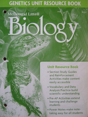 (image for) Biology Unit 3 Resource Book (P)