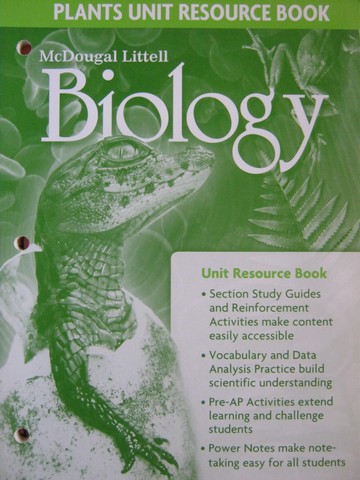 (image for) Biology Unit 7 Resource Book (P)