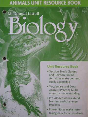 (image for) Biology Unit 8 Resource Book (P)