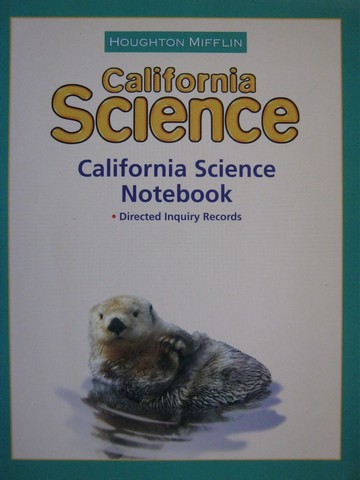 (image for) California Science 1 Science Notebook (CA)(P)