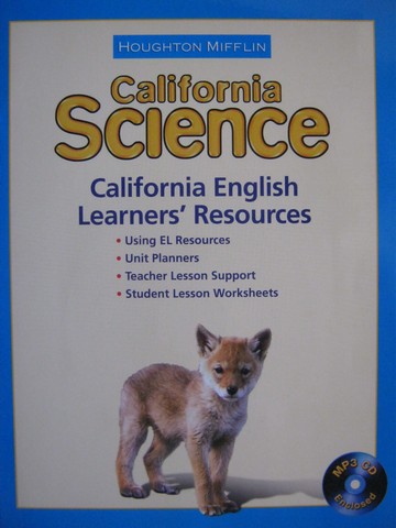 (image for) California Science K English Learners' Resources (CA)(P)