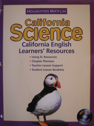 (image for) California Science 3 English Learners' Resources (CA)(P)