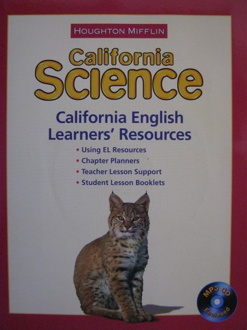 (image for) California Science 6 English Learners' Resources (CA)(P)