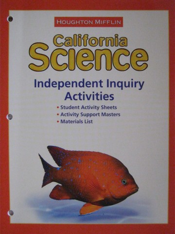 (image for) California Science 2 Independent Inquiry Activities (CA)(P)