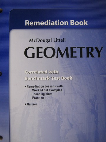 (image for) ML Geometry Remediation Book (P) by Larson, Boswell, Kanold,