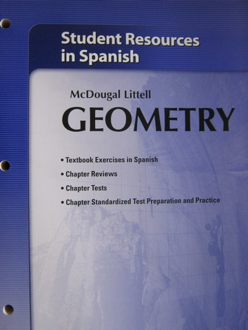 (image for) ML Geometry Student Resources in Spanish (P) by Larson, Boswell,