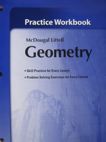 (image for) Geometry Practice Workbook (P) by Larson, Boswell, Kanold,