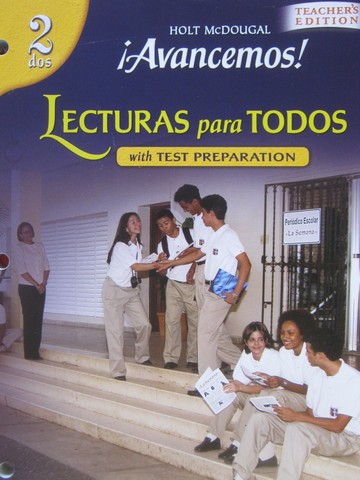 (image for) Avancemos! 2dos Lecturas para Todos with Test Preparation TE (P)