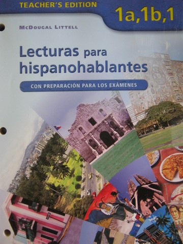 (image for) Lecturas para hispanohablantes 1a, 1b, 1 Con preparacion TE (P)
