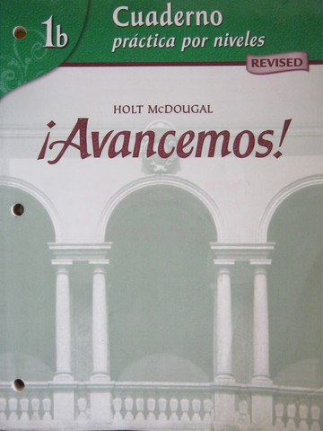 (image for) Avancemos! 1b Revised Cuaderno practica por niveles (P)