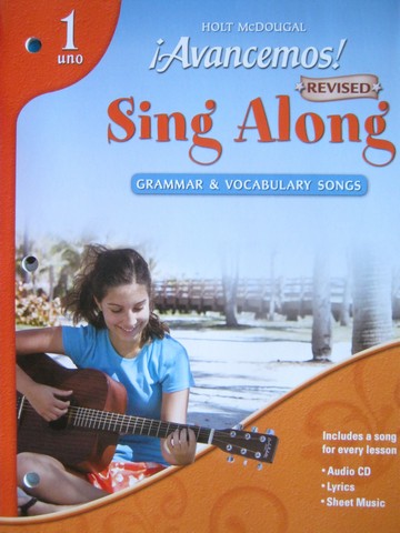 (image for) Avancemos! 1uno Revised Sing Along Grammar & Vocabulary Songs (P)