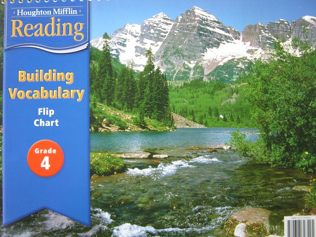 (image for) HM Reading 4 Building Vocabulary Flip Chart (Spiral)