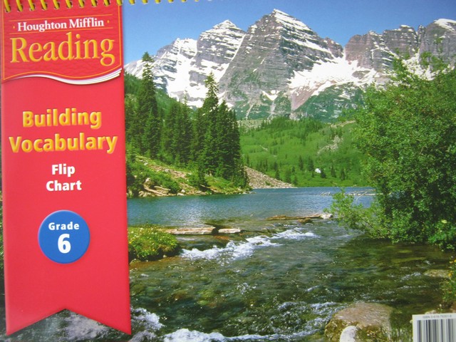 (image for) HM Reading 6 Building Vocabulary Flip Chart (Spiral)