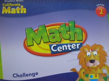 (image for) California Math Math Center 2 Challenge (CA)(Spiral)