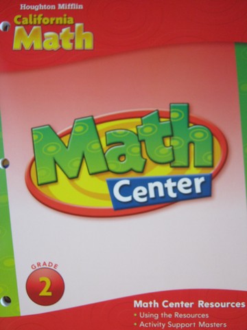 (image for) California Math 2 Math Center Resources (CA)(P)