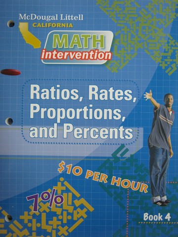 (image for) Math Intervention California Ratios Rates Proportions (CA)(P)