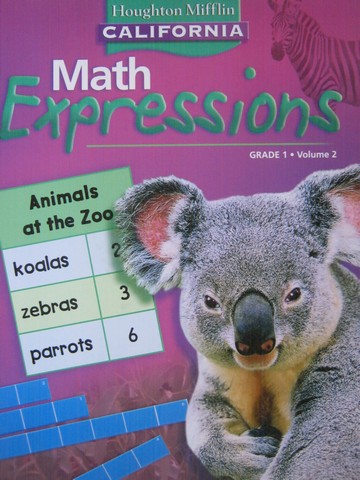 (image for) California Math Expressions 1 Student Activity Volume 2 (P)