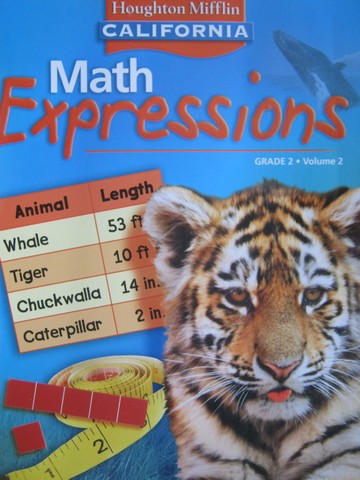 (image for) California Math Expressions 2 Student Activity Volume 2 (CA)(P)