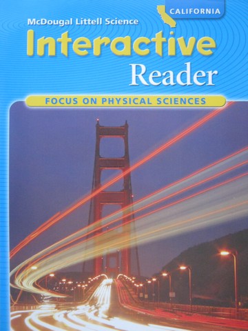 (image for) Focus on Physical Sciences Interactive Reader (CA)(P)