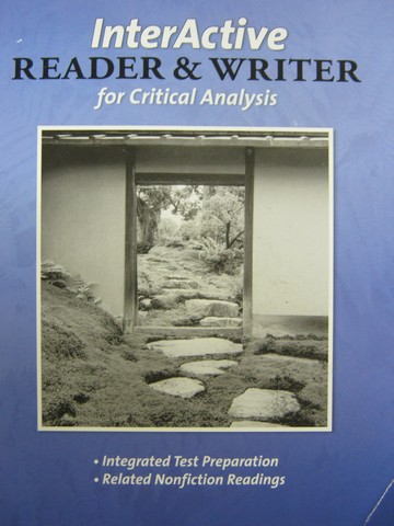 (image for) InterActive Reader & Writer 10 for Critical Analysis (P)