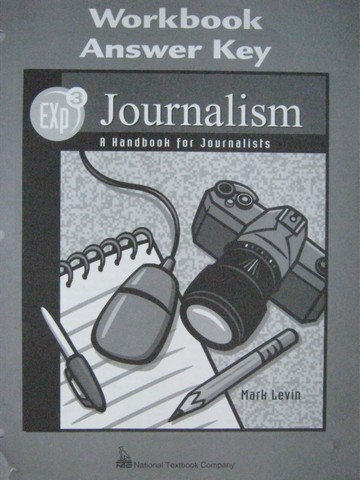 (image for) Exp3 Journalism Workbook Answer Key (P) by Mark Levin