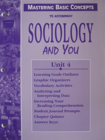(image for) Sociology & You Mastering Basic Concepts Unit 4 (P) by Baumann