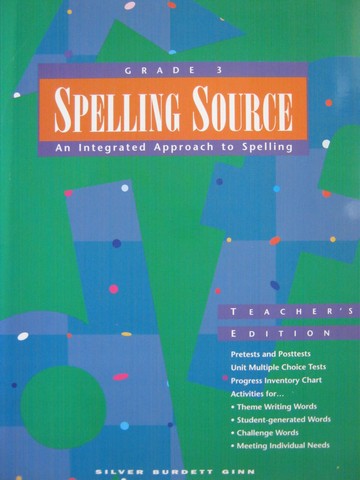 (image for) Literature Works 3 Spelling Source TE (TE)(P)