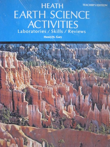 (image for) Heath Earth Science Activities TE (TE)(P) by Gary, Bartholomew, - Click Image to Close