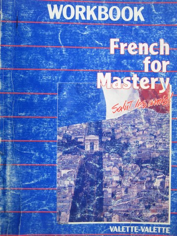 (image for) French for Mastery Salut, les amis! Workbook (P) by Valette