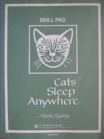 (image for) Heath Reading Cats Sleep Anywhere Skill Pad (P) by Alvermann,