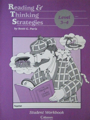 (image for) Reading & Thinking Strategies 3-4 Student Workbook (P) by Paris - Click Image to Close