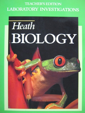 (image for) Heath Biology Laboratory Investigations TE (TE)(P) by Thompson,