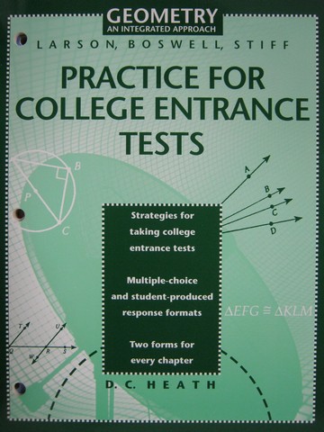 (image for) Geometry An Integrated Appraoch Practice for College (P)