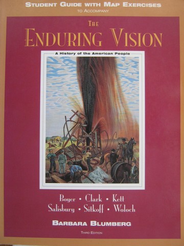 (image for) Enduring Vision 3rd Edition Student Guide with Map Exercises (P)