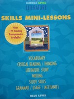(image for) Heath Middle Level Literature Blue Level Skills Mini-Lessons (P)