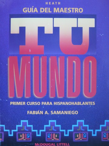 (image for) Tu mundo Primer curso para hispanohablantes TE (TE)(P)