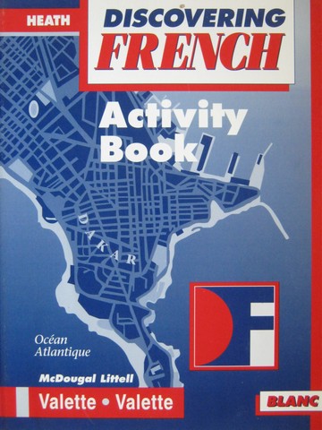 (image for) Discovering French Blanc Activity Book (P) by Valette & Valette