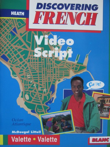 (image for) Discovering French Blanc Video Script (P) by Valette & Velette