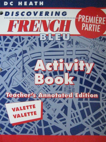 (image for) Discovering French Bleu Premiere Partie Activity Book TAE (P)