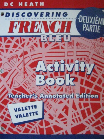 (image for) Discovering French Bleu Deuxieme Partie Activity Book TAE (P)