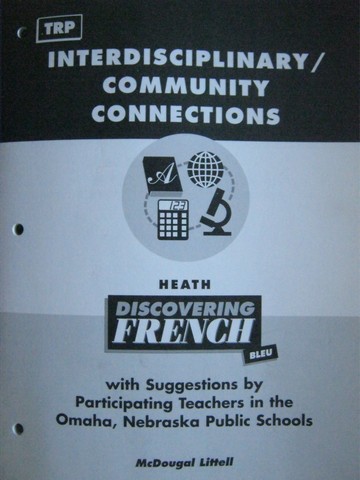 (image for) Discovering French Bleu TRP Interdisciplinary / Community (P)