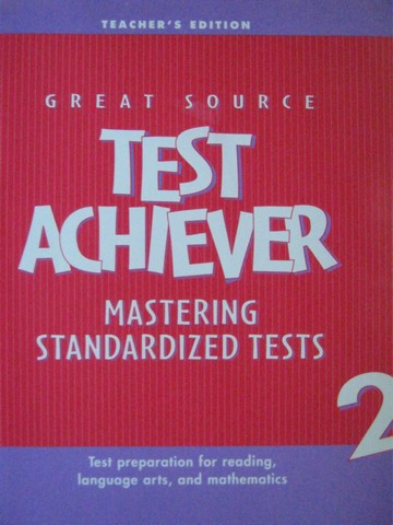 (image for) Test Achiever Grade 2 TE (TE)(P)