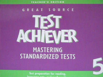 (image for) Test Achiever Grade 5 TE (TE)(P)