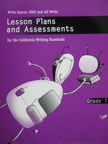 (image for) Write Source 2000/All Write 7 Lesson Plans & Assessments (CA)(P)